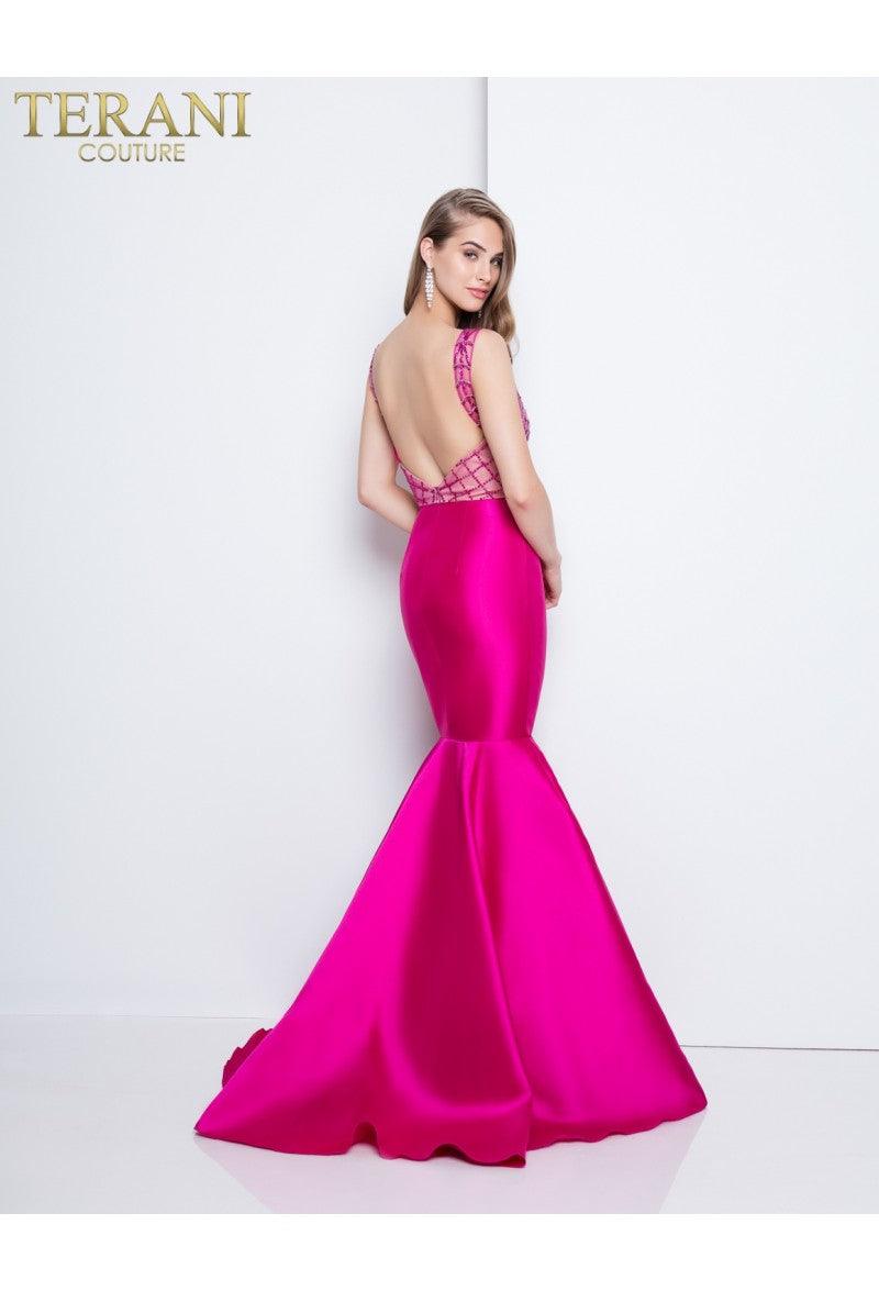Terani Couture Formal Long Prom Dress 1811P5229 - The Dress Outlet
