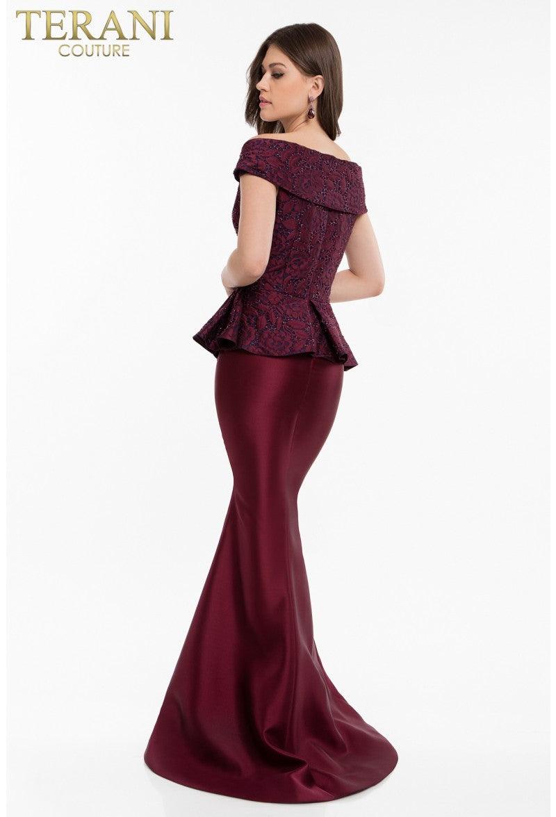 Terani Couture Formal Long Prom Dress 1821M7577 - The Dress Outlet