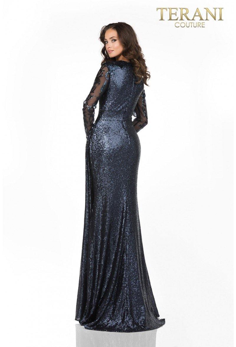 Terani Couture Long Formal Dress 2021M3579 - The Dress Outlet