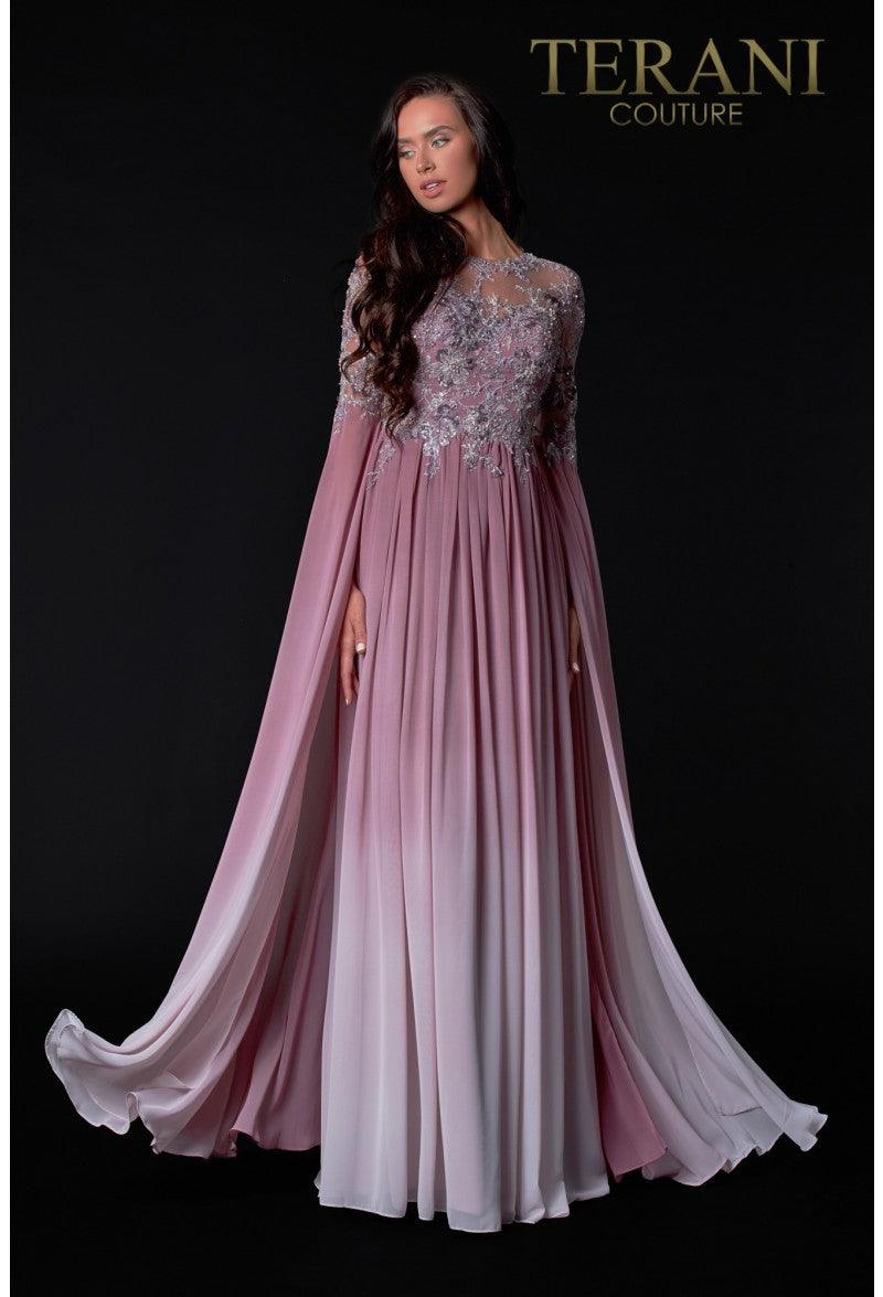 Terani Couture Long Formal Evening Dress 2111M5282 - The Dress Outlet