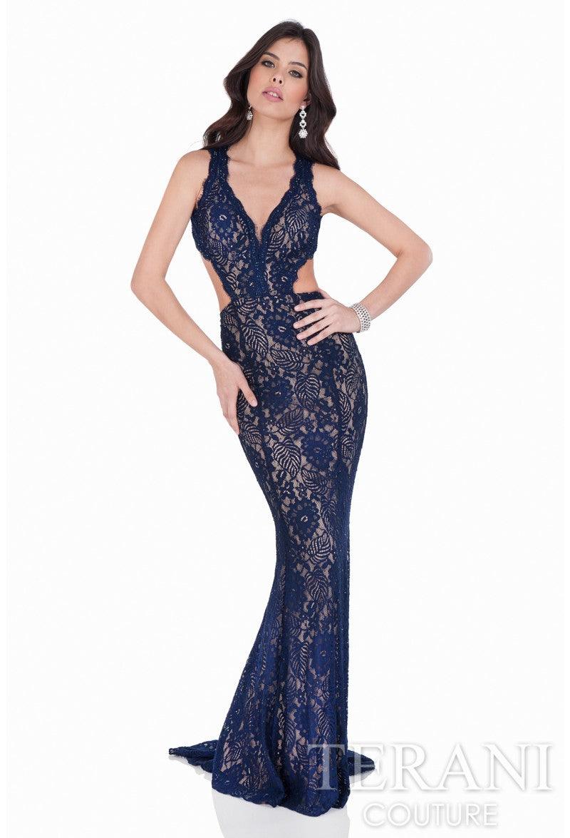 Terani Couture Long Formal Prom Dress 1623E1652 - The Dress Outlet