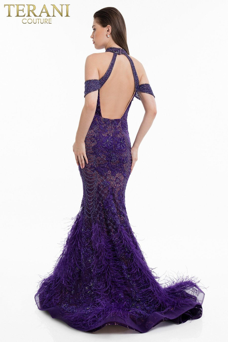 Terani Couture Long Formal Prom Dress 1823GL7531 - The Dress Outlet