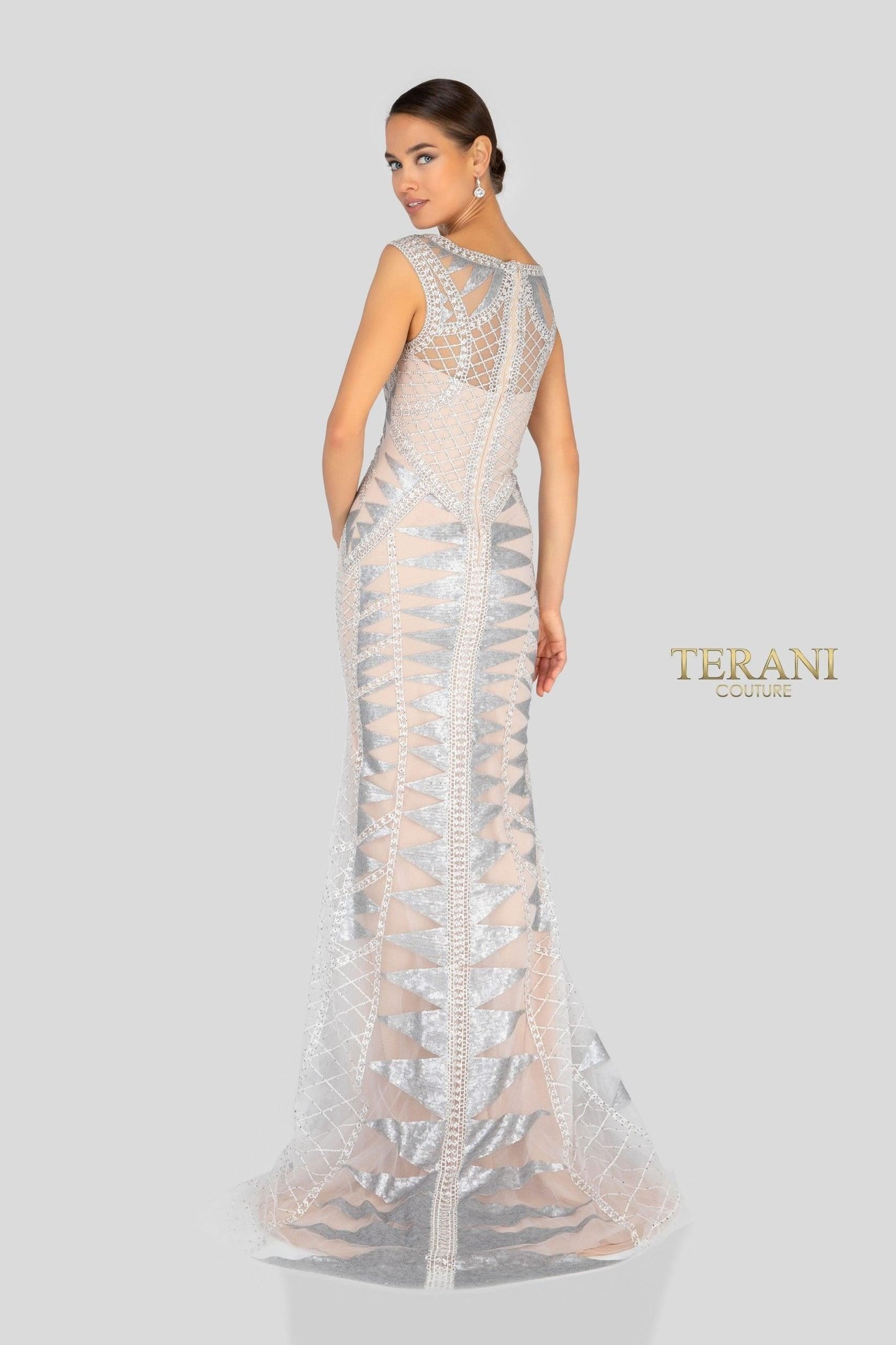 Terani Couture Long Formal Prom Dress 1913E9226 - The Dress Outlet