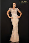 Terani Couture Long Fitted Prom Dress 2012GL2376 - The Dress Outlet