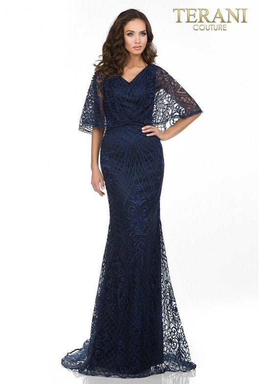 Terani Couture Long Mother of the Bride Dress 2011M2466 - The Dress Outlet