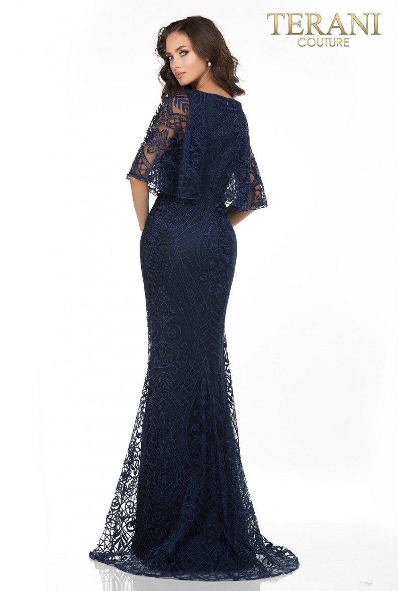 Terani Couture Long Mother of the Bride Dress 2011M2466 - The Dress Outlet