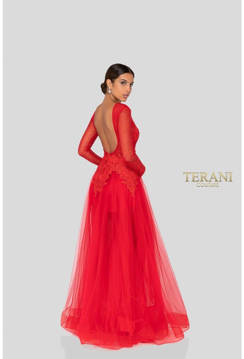 Terani Couture Long Prom Dress 1915P8344 - The Dress Outlet