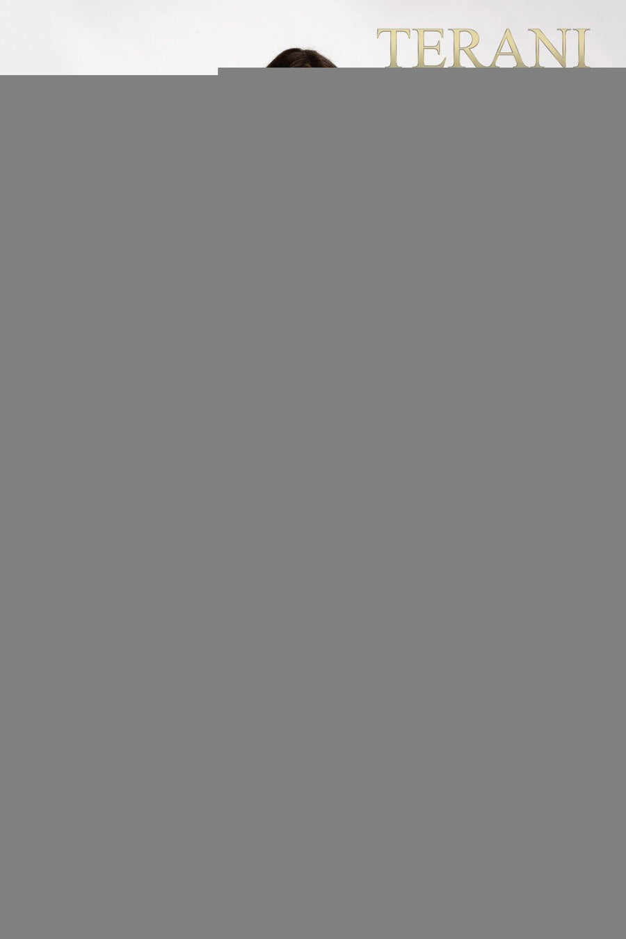 Terani Couture Organza Sleeves Evening Dress 1911E9128 - The Dress Outlet