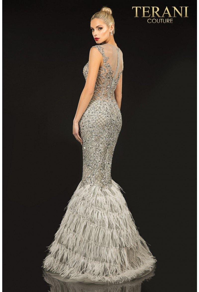 Terani Couture Sexy Fitted Long Prom Dress 1521GL0816A - The Dress Outlet