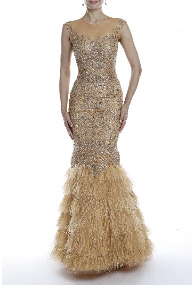 Terani Couture Sexy Fitted Long Prom Dress 1521GL0816A - The Dress Outlet