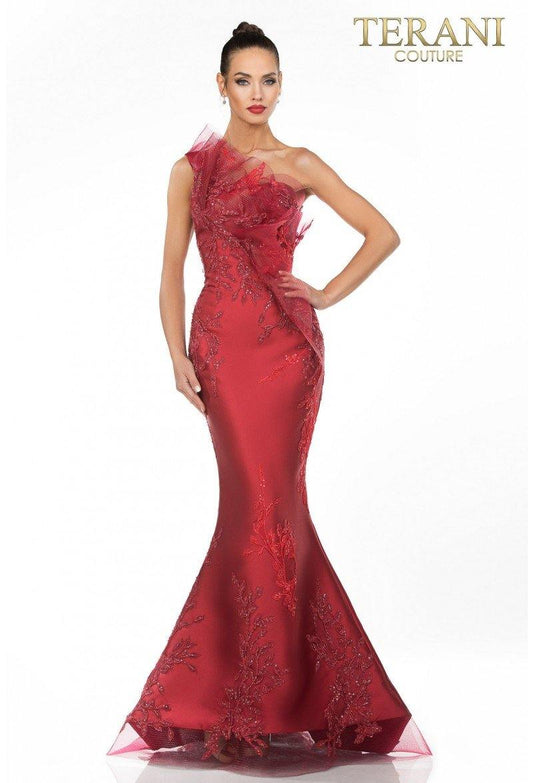 Terani Couture Sexy Fitted Long Prom Dress 1911E9095 - The Dress Outlet