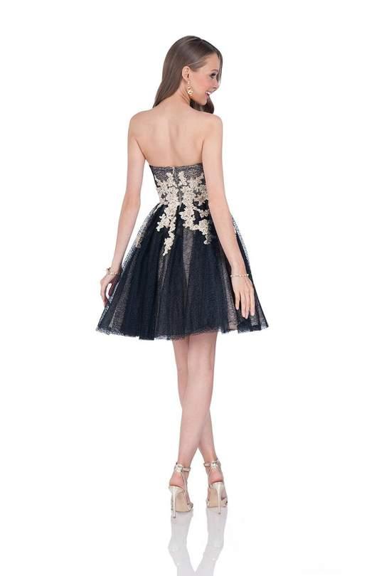 Terani Couture Short Prom Dress 1611P0134A - The Dress Outlet