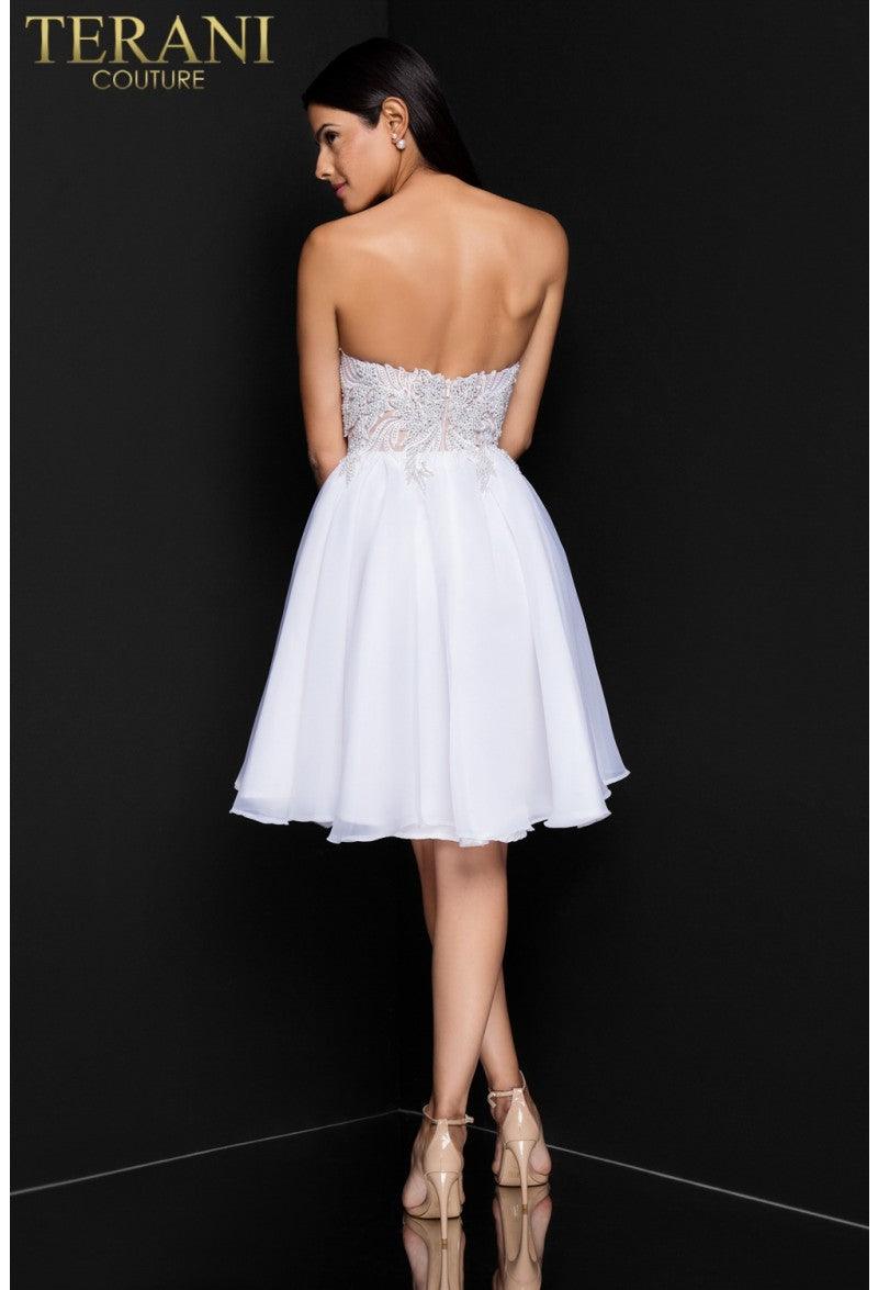 Terani Couture Short Prom Dress 1811P5100 - The Dress Outlet