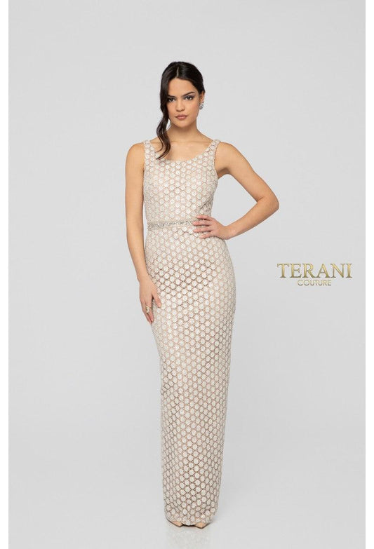 Terani Couture Sleeveless Long Prom Dress 1911E9087 - The Dress Outlet