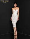 Terani Couture Strapless Prom Short Dress 1811C6027 - The Dress Outlet