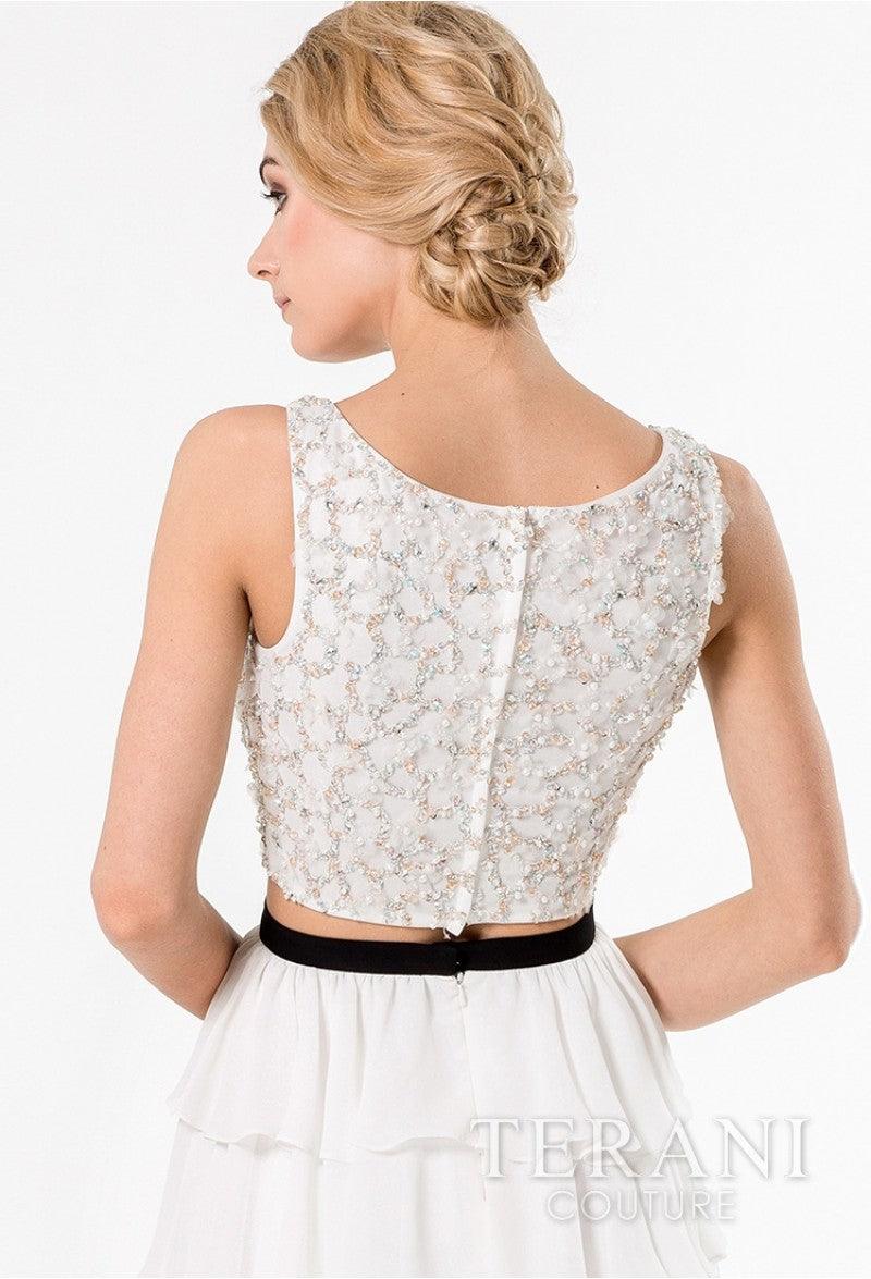 Terani Couture Two Piece Short Prom Dress 1521H0059A - The Dress Outlet