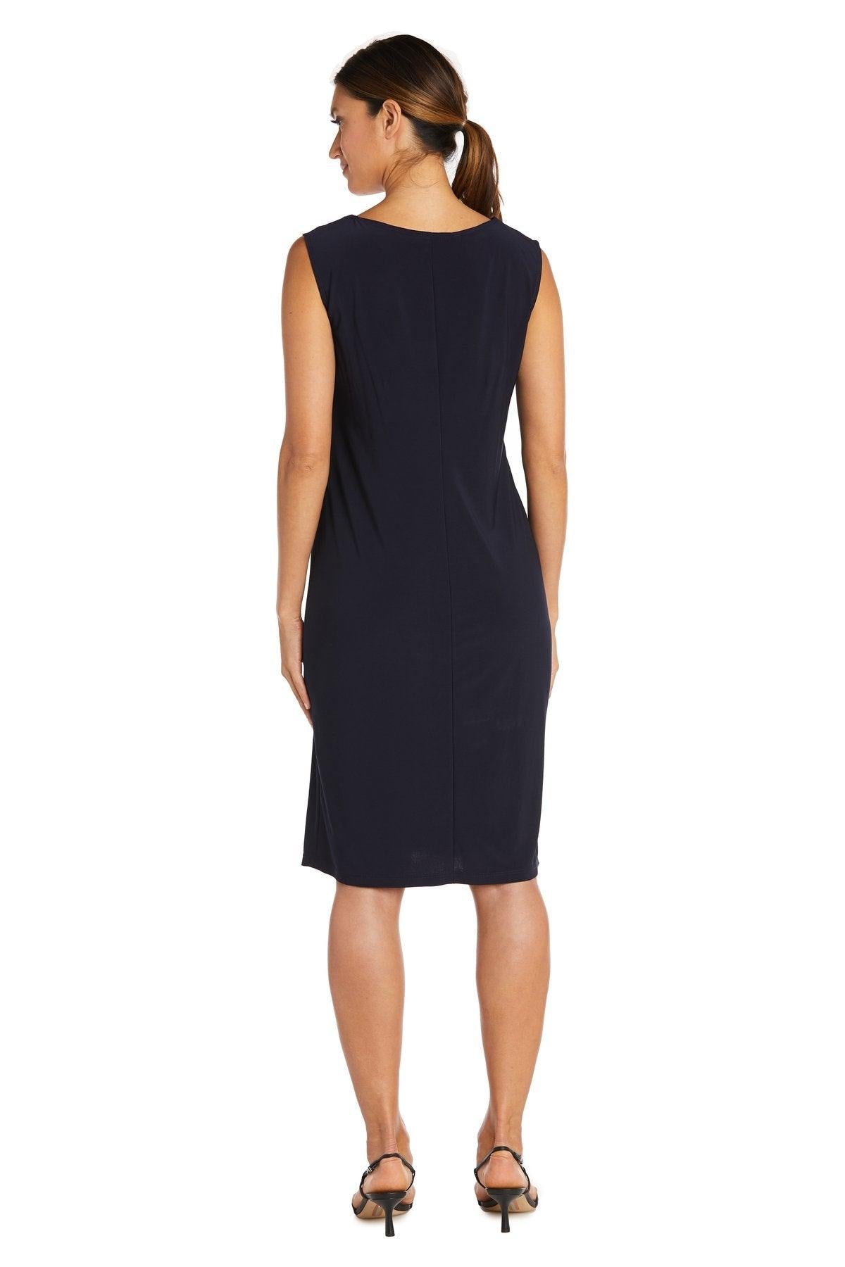 Two-Piece Printed Jacket and Dress Set Petite Sale - The Dress Outlet