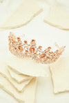 Wedding Crystal Rhinestones Tiara Crown - The Dress Outlet